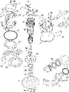 Page A Diagram and Parts List for 382 Type 2 Porter Cable Orbital or Palm Sander